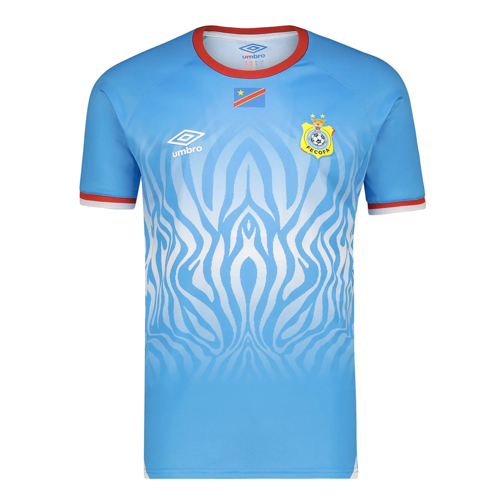 Congo DR Inspired Football Jersey – Sky Blue Edition