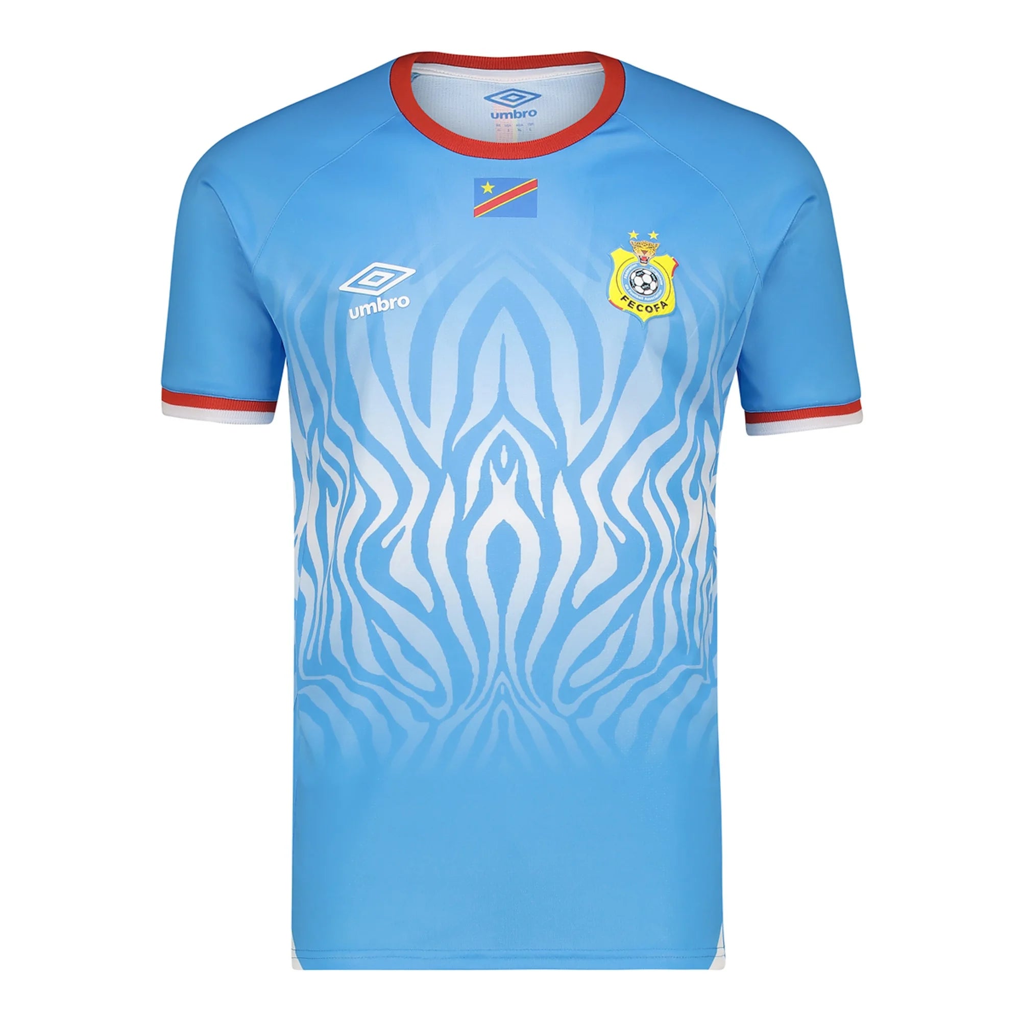 Congo DR Inspired Football Jersey – Sky Blue Edition