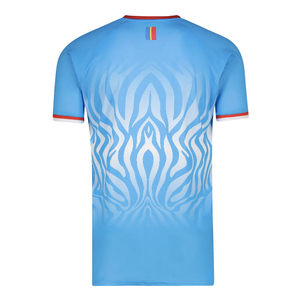 Congo DR Inspired Football Jersey – Sky Blue Edition