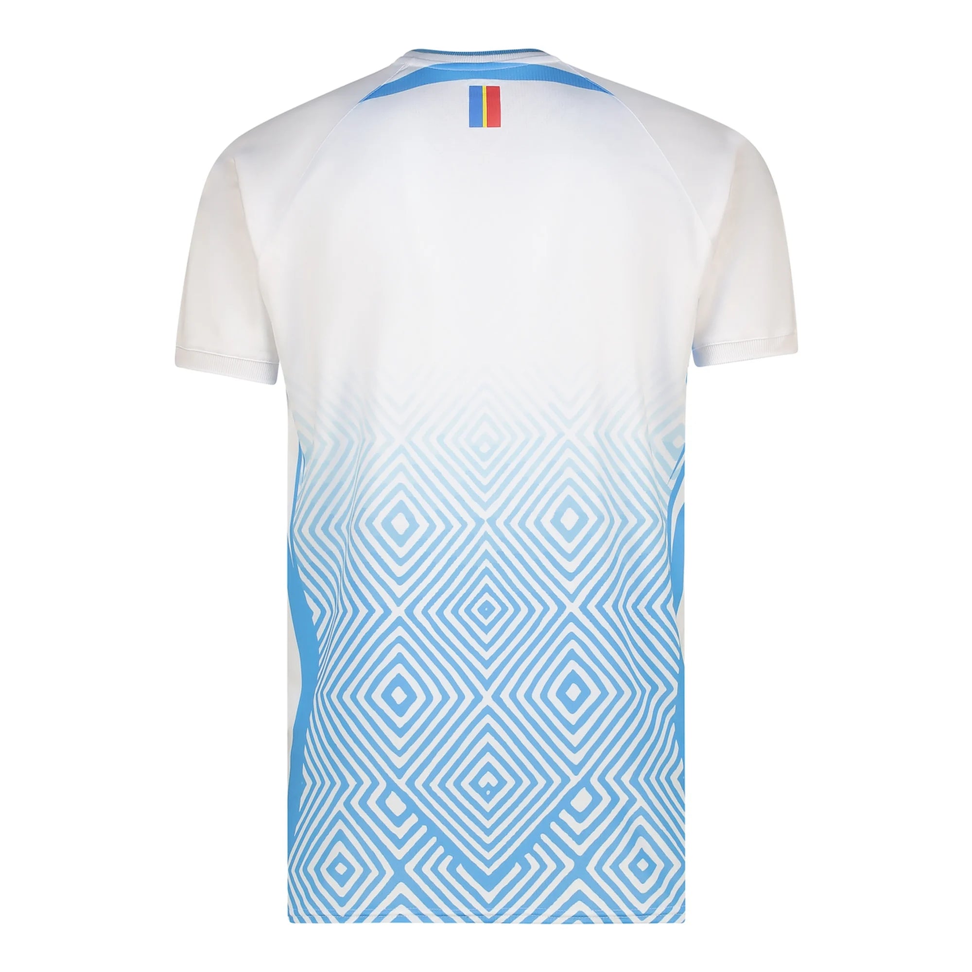 Congo Inspired White Football Jersey