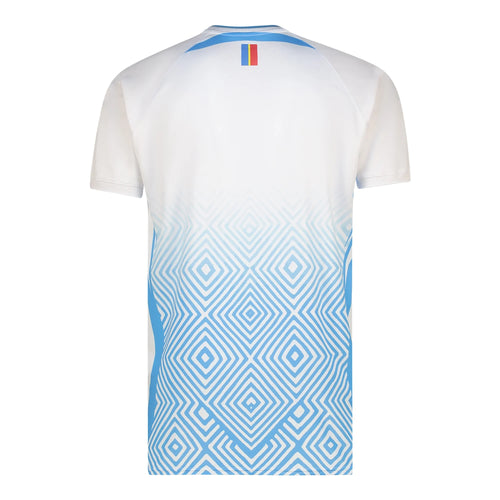 Congo Inspired White Football Jersey