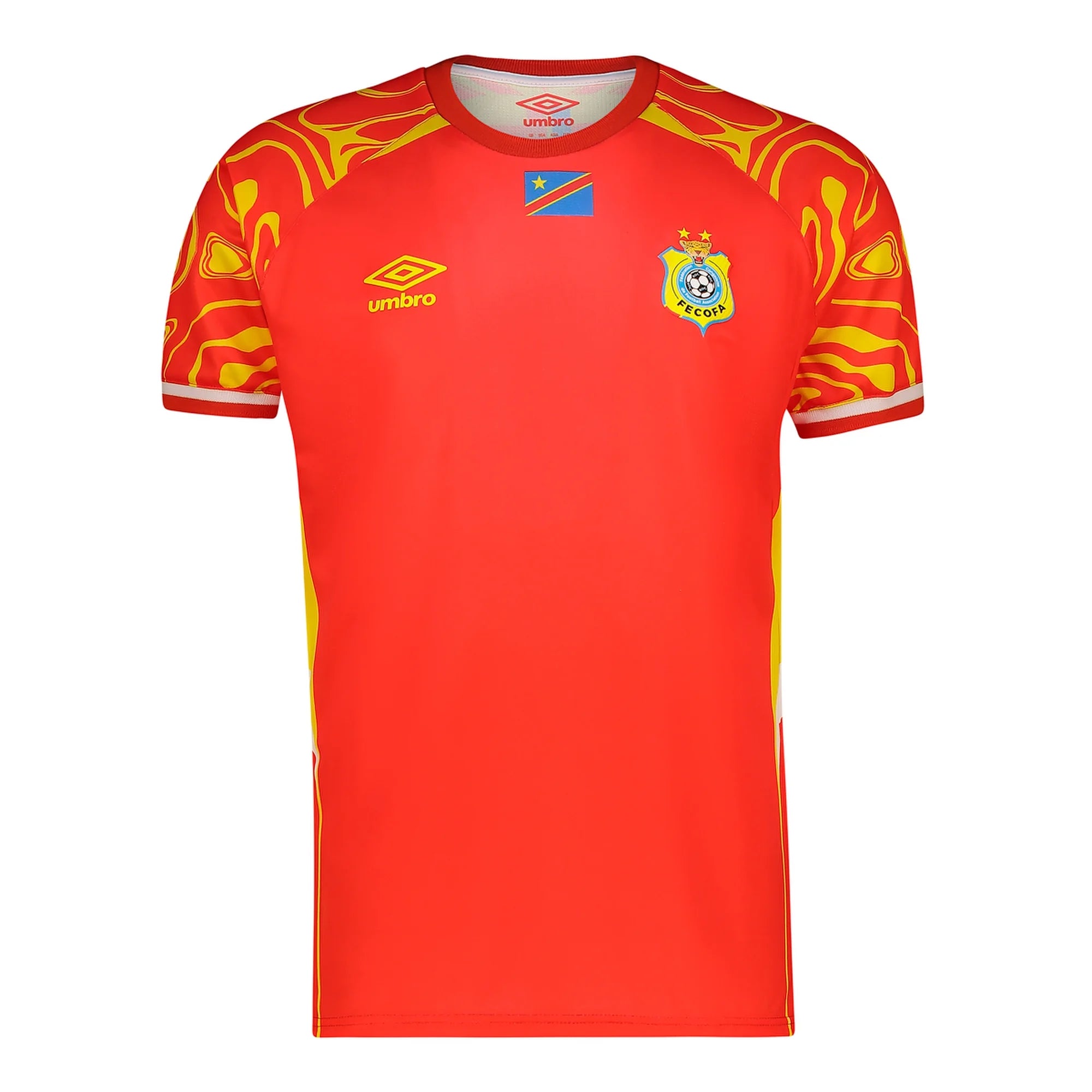 Congo Inspired Red Football Jersey